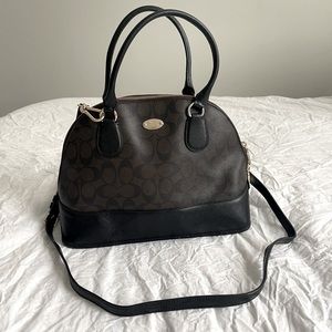 Coach top handle crossbody bag